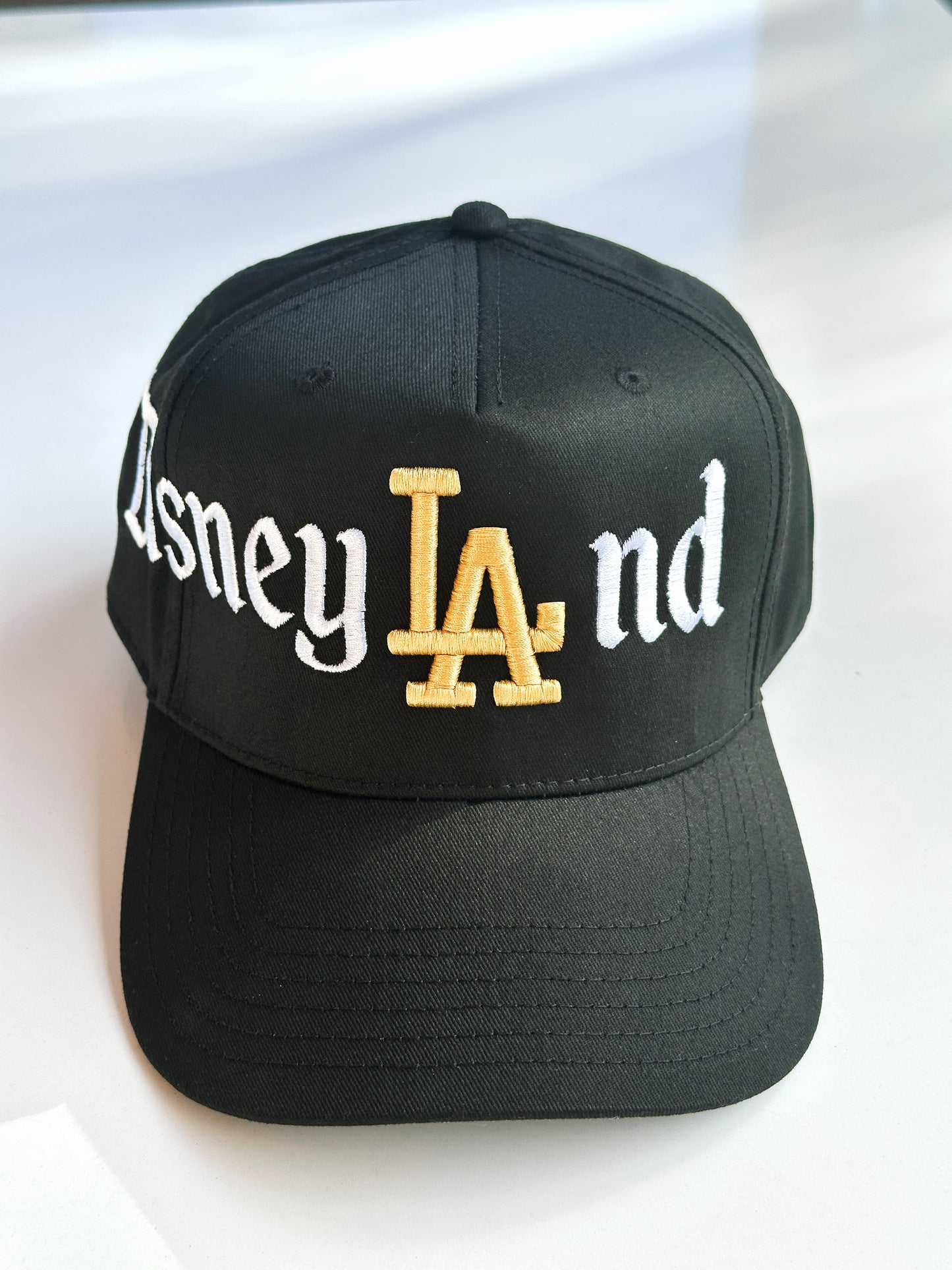 Dland 'Black(Gold LA)' Snapback