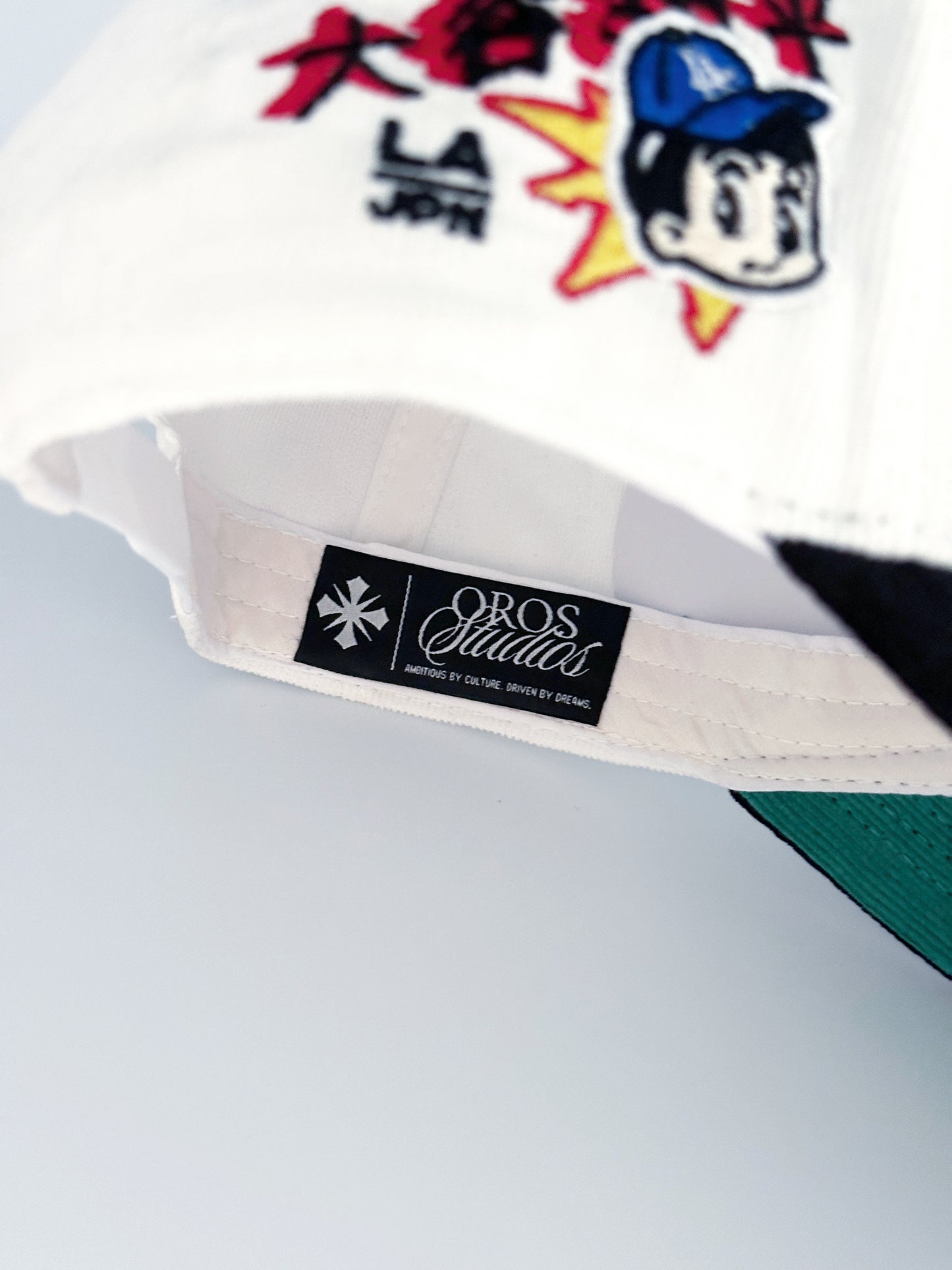 Upside Down LA White Corduroy