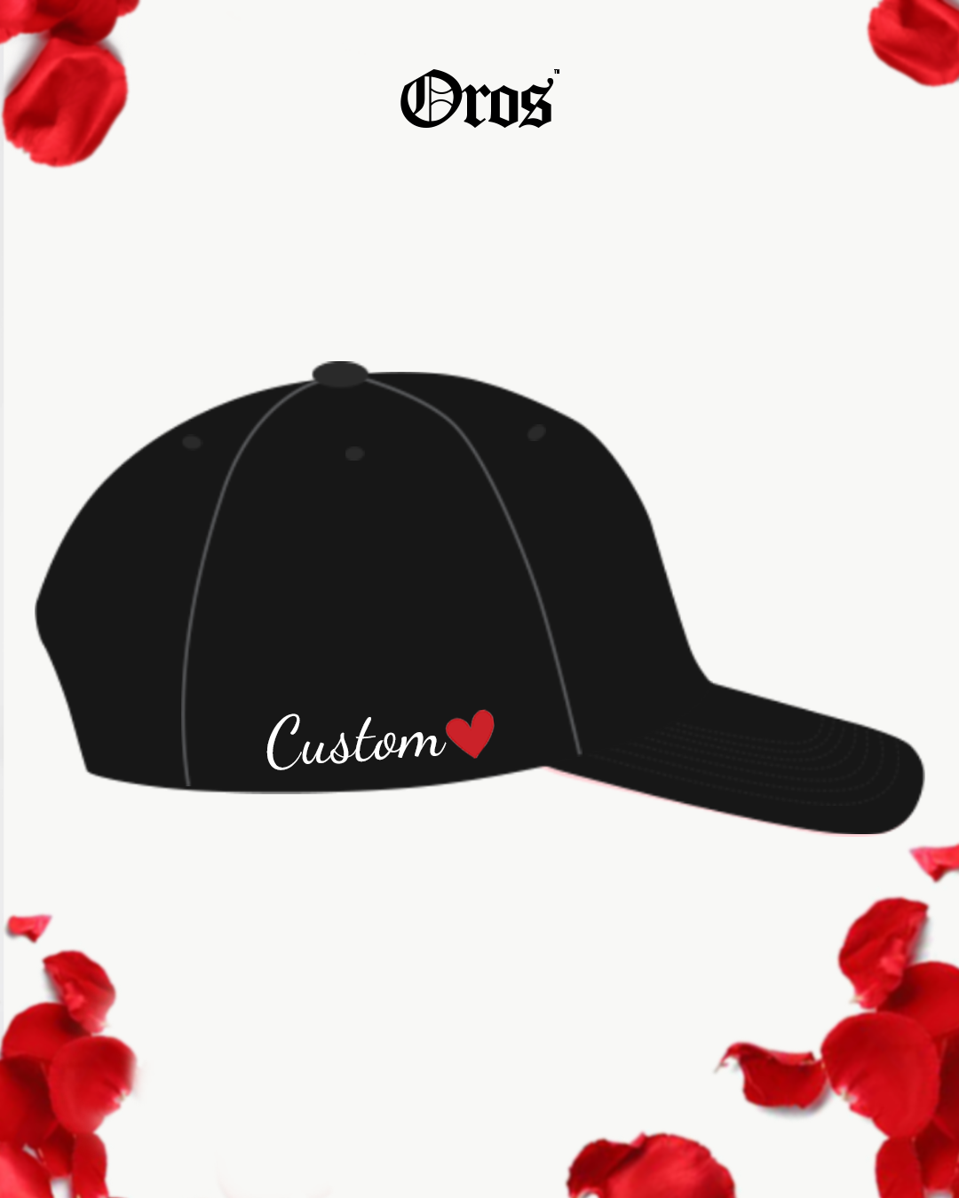 Add Custom Text w/Red Heart