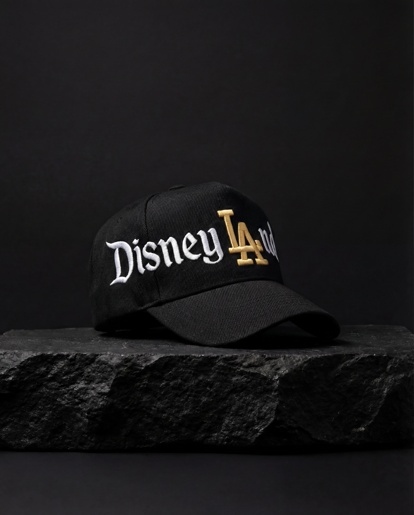 Dland 'Black(Gold LA)' Snapback