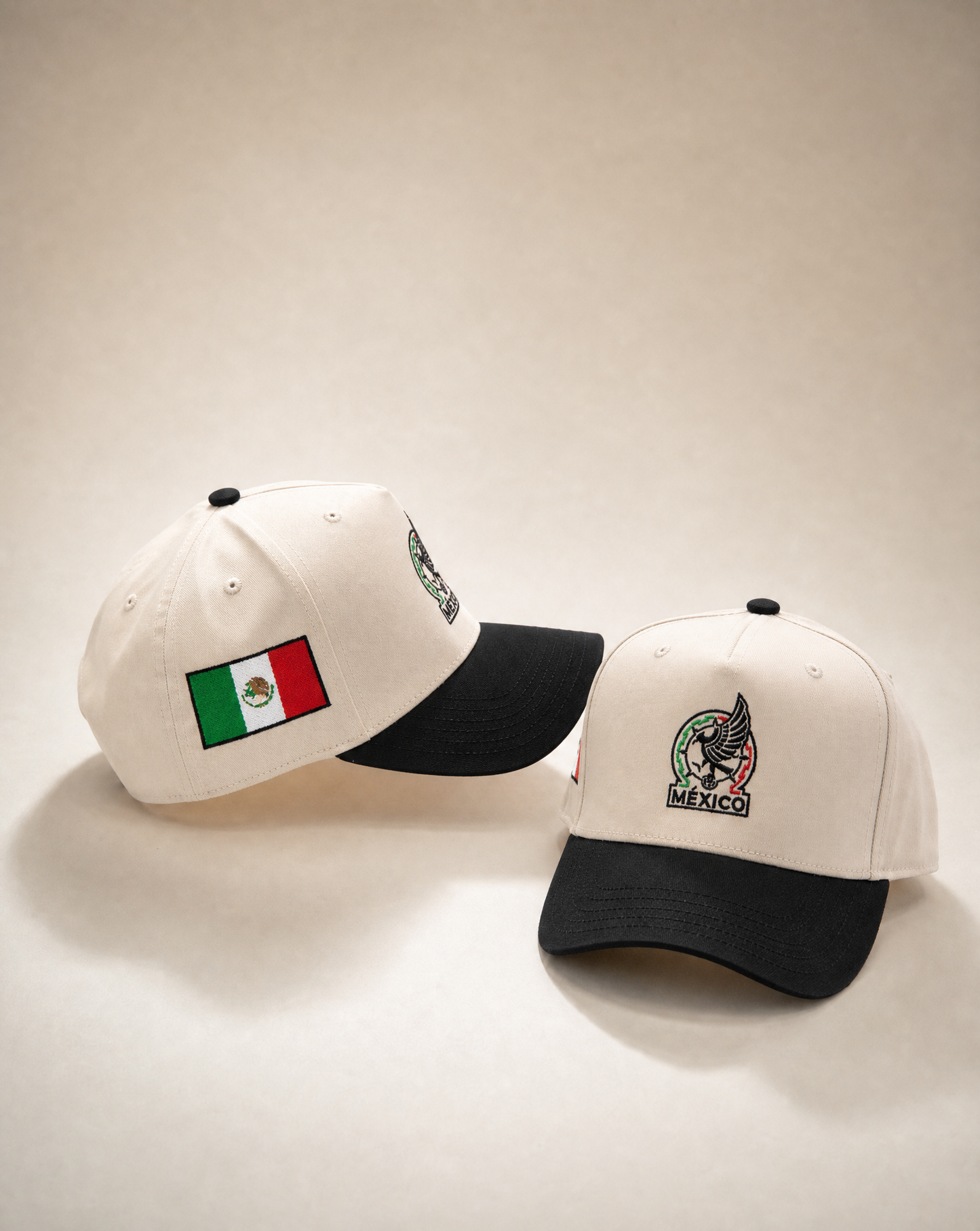 'El Tri' Two Toned Snapbacks - Multiple Colors**