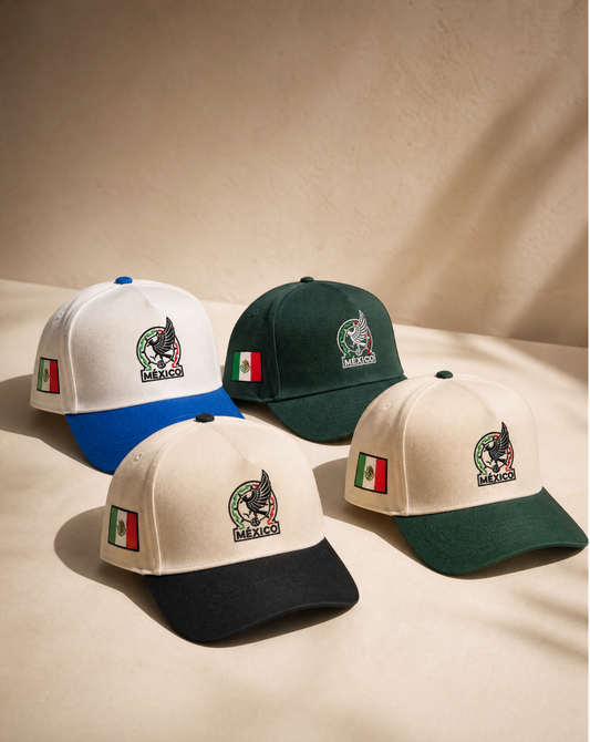 'El Tri' Two Toned Snapbacks - Multiple Colors**